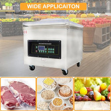 HayWHNKN Stainless Steel Vacuum Sealer for Dry & Moist Food 110V