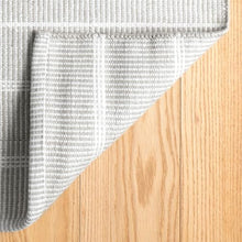 Dash & Albert Samson Grey Striped Handwoven Indoor/Outdoor Rug, 8'6"x11'6"
