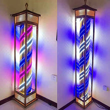 VITINNO Light Outdoor Wall Lamp Led Light Acrylic Outer Cylinder Durable and Rupture-Resistant Ip44 Hair Salon Barber Shop Open Business Sign Barber Shop Pole