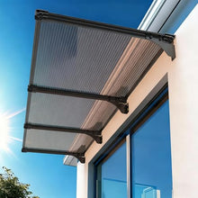 Exterior Window and Door Awnings - Outdoor Window Canopy & Door Canopy for Rain, Snow, Sun Shelter - Front Porch & Patio Cover