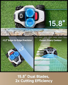 DREAME LiDAR Robot Lawn Mower A3 AWD Pro 5000 Wire Free for 1.25 Acre