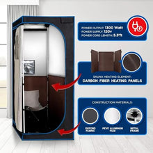 Etsuosy Portable Steam Sauna, Personal Home Spa Room, Steamer, Sweat Tent, Foldable Sauna Chair, Personal Sauna for Home
