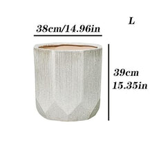 Planting Pot Living Room Plant Containers Floor Ceramic Flower Pots Oversized Balcony Patio Planting Large Plants Pots Planters Indoor Plant Pot (Color : L)