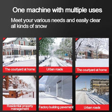 Snow Shovel，Snow Blower Bare, 1000W Brushless Motor with 30cm Clearing Width & 6M Throwing Distance, Adjustable Aluminum Pole for Efficient Snow Removal, Lightweight Design(NO Battery)