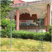 iumLeap Trellis Rose Arch Metal Garden Arch Trellis Stable Garden Arch for Climbing Plants, 5.2ft×7.8ft/6ft×7.8ft, Backdrop Stand for Garden Decoration, One Color-180cm/6ft