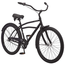 Schwinn Huron Adult Beach Cruiser Bike 3-Speed Black