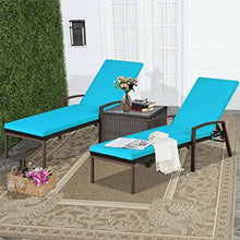 TEOYETTSF 2 Piece Recliner Adjustable Cushion Turquoise