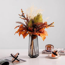 Simulation Potted Plants Bonsai Tree Simulazione Di Lusso Leggero Set Floreale Vaso Di Vetro Nordic Soggiorno Tavolo Da Pranzo Fiori Finti Bouquet Di Fiori Secchi Decorazione Ornamenti Fake Plant Gree