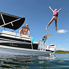 Lillipad Diving Board Pack - Includes Board, Under Mount or Ghost Mount, and Upgraded SEADEK Foam Surface (Silver Anodized Storm Grey Undermount)