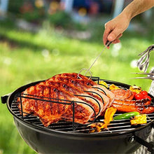 Rib Racks BBQ Rib Rack for Gas Smoker or Charcoal Grill - Non Stick Standing Rib Rack for Grilling & Barbecue