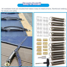 Mesh Pool Cover for Inground Pools, Rectangle Cover with Brass Anchors, 1pcs(Dia 29ft)