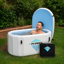 Kplunge Kodiak 59" 1 Person Inflatable Cold Plunge Ice Bath Or Hot Tub