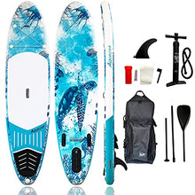 AQUBONA Inflatable Stand Up Paddle Board Ocean Blue