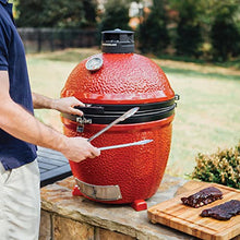 Kamado Joe Classic Joe II 18-Inch Ceramic Charcoal Grill and Smoker Red