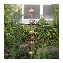 Rain Chains Japanese Temple Rain Chains for Downspouts Brass Rain Chain Roof Rain Gutters Vintage Copper Gutter Drainage Chain Functional and Decorative for Gutter Downspouts (Color : 2) (Purple )