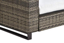 Tommy Hilfiger Oceanside Patio Rattan Outdoor Furniture Collection with All-Weather Brown Resin Wicker Frame, Porch or Pool, Garden, Sofa