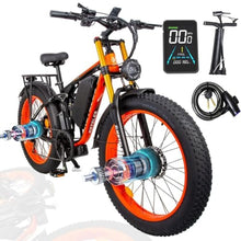 GJWLOMG KETELES K800 Pro Electric Bike 48V 23AH Orange