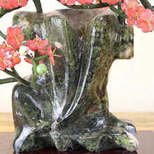YXIANG56Q Fake Plants Artificial Bonsai Creative Jade Bonsai Winter Plum Flower Pot Decoration Bonsai for Home Office Shop Wine Cabinet Decoration Bonsai Tree