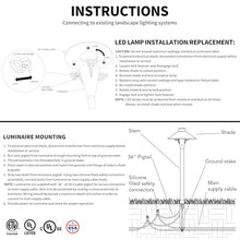 VISTA 4-Pack Cast Aluminum Pathway Lights, 12V Low Voltage Landscape Lighting, 100FT 14/2 Landscape Wire, Path Lights with 1.5W 3000K G4 LED Bulb for Outdoor Walkway Yard Garden Driveway