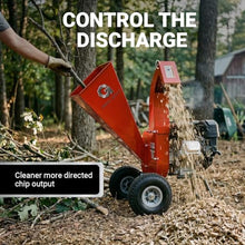 GreatCircleUSA Mini Wood Chipper Shredder Mulcher Ultra Duty 7 HP Gas Powered 3" Inch Max Wood Capacity EPA/CARB Certified Aids in Fire Prevention and Building Firebreaks
