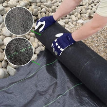 LBAawxe Weed Control Film Geotextile PP Woven Garden Ground Cover Weed Barrier Landscape Fabric Weed Block Fabric(1.2x140m/4x459ft)