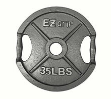 Ader Sporting Goods Olympic Universal Bench with EZ Grip Plates & Bar - White