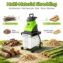 GYQSSD 2800W Electric Garden Chipper Shredder Mulcher