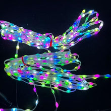 DC5V 1000/3000ct 15/20/25/30mm/50mm/100mm pitch WS2811 LED seed pixel string light RGB addressable full-color IP67 transparent line(3000ct pixels,200MM PITCH DC5V_INDIVIDUALLY PIXEL_CLEAR WIRE)