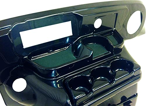 Performance Plus Carts EZGO TXT Golf Cart Carbon Fiber Dash Cover Assembly