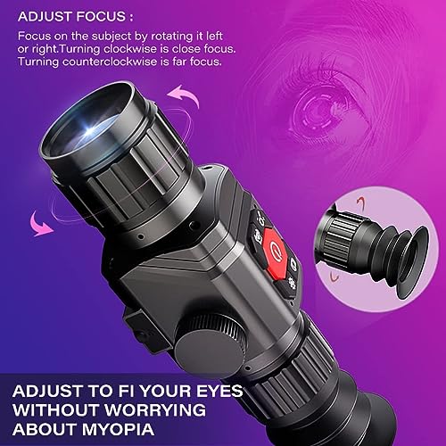 GOYOJO Thermal Imager Sight Camera Monocular 25mm Focal Length