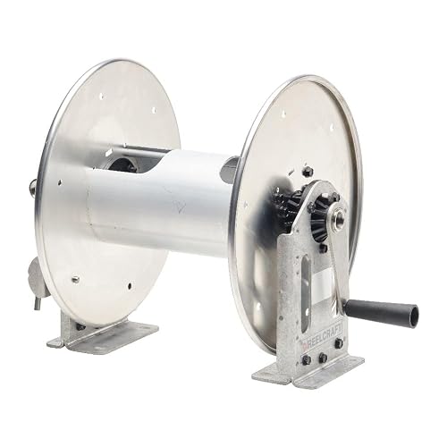 Reelcraft C23012-310 - 3/4" x 125' Versatile Aluminum Spray Reel, 3000 psi, Stainless