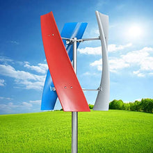 ZXINXIN Vertical Wind Power Turbine Generator Kit 6000W 3 Blades Portable Helix with Controller Nature Power for Marine RV Home Industrial 12V