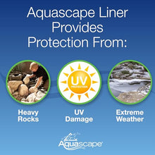 Aquascape 29188 Liner Roll 45 mil EPDM 10' x 50' for Pond Water Feature Waterfall Landscape and Garden