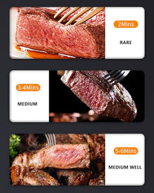 JYXYXSCP 10 Layers Electric Steak Broiler,w/4-Speed Temperature Adjustment&0-10min Timer,Maximum Temperature 800℃,5.0min Fast Preheating