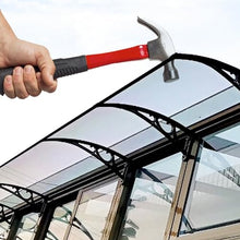 Outdoor Sunshade Aluminum Awning - UV Protection Weather-Resistant Polycarbonate Canopy Shelter for Windows Doors Patios Entryways