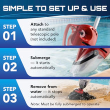 POOL BLASTER Pulse XL 350 Cordless Pool Vacuum for Inground & Above Ground