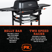 PK Grills Portable Charcoal Grill and Smoker Coal