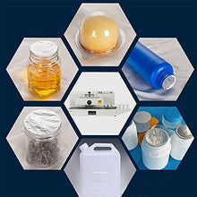 TECHTONGDA Continuous Electromagnetic Induction Sealer Bottle Cap Sealing Machine 50-130mm Diameter White