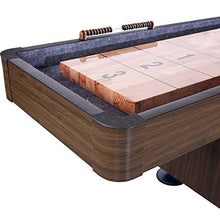 Hathaway Challenger Shuffleboard Table Walnut Finish
