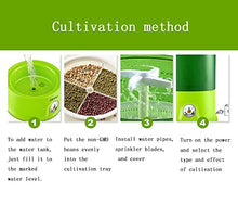 YWangQiang Bean Sprout Machine Fully Automatic Seed Germination Device pressurized Design Four Season Mode Germination kit 3 Layers (3 Layers) (2 Layer)