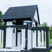 Backyard Discovery Canyon Creek Cedar Swing Set White