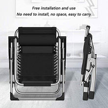 IIPOSAQQ Zero Chair Patio Lounge Chair Portable Outdoor Folding Chair Adjustable Sun Lounger Reliner Chair for Backyard Deck Poolside Beach (Color : A)