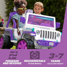 Power Wheels Preschool Ride-On Vet Rescue Jeep Wrangler Toy
