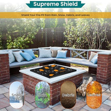 FEBTECH - 42" x 42" Fire Pit Insert Square Lid - 1.5mm Steel Cover
