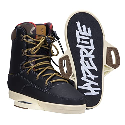 Hyperlite Codyak Men's Wakeboard Bindings Black/Natural 7-8
