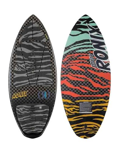 Ronix Wake Surf - High Voltage Core - Beaux Skimmer - Tri-Color Tiger Stripes