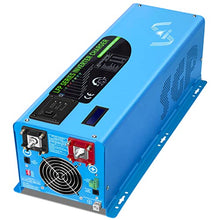 SUNGOLDPOWER 4000W 24Vdc Pure Sine Wave Inverter Low Frequency 240Vac Input 120Vac/240Vac Output Split Phase with Battery Charger Off-Grid 12000W Peak,(Upgrade)