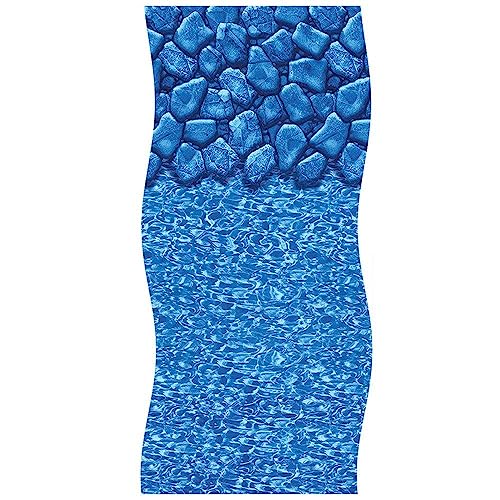 In The Swim Above Ground Pool Liner Boulder Swirl Design Multi-Colored