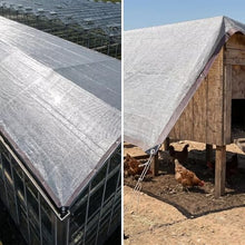 30' x 40 75% Reflective aluminet Shade Cloth - Durable Sun Protective