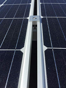 Planet 4 Solar Tile Roof Solar Panel Mounting Kit for 10 Solar Panels, with Clamps, Tile Roof Mount & 88 Inch Aluminum Rails